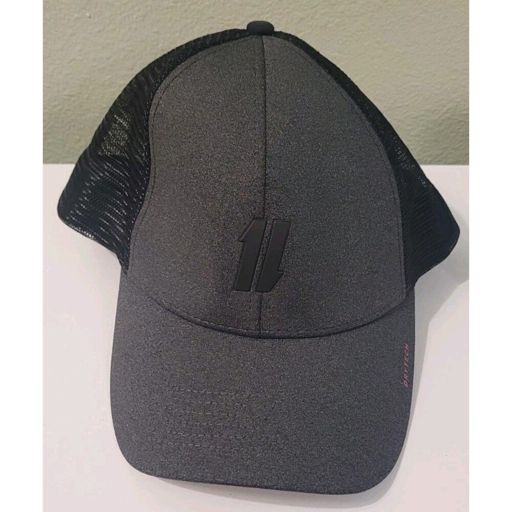 King & Fifth Mens Performance Trucker Hat - The Max Out Gray Black Snapback XXL